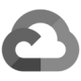 symbol cloud gray