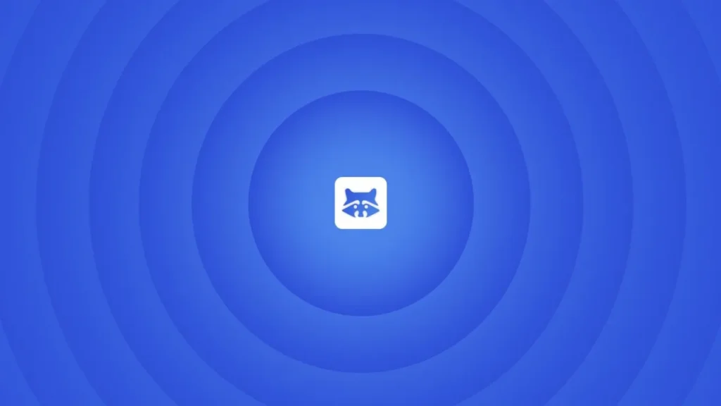 Logo Wearedev con ondas azules vertical